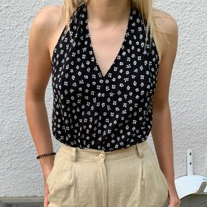 Floral halter top/dress